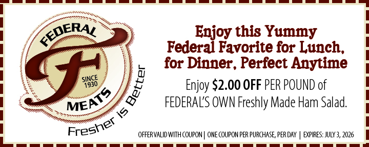 Federal Meats Website Under Maintenance