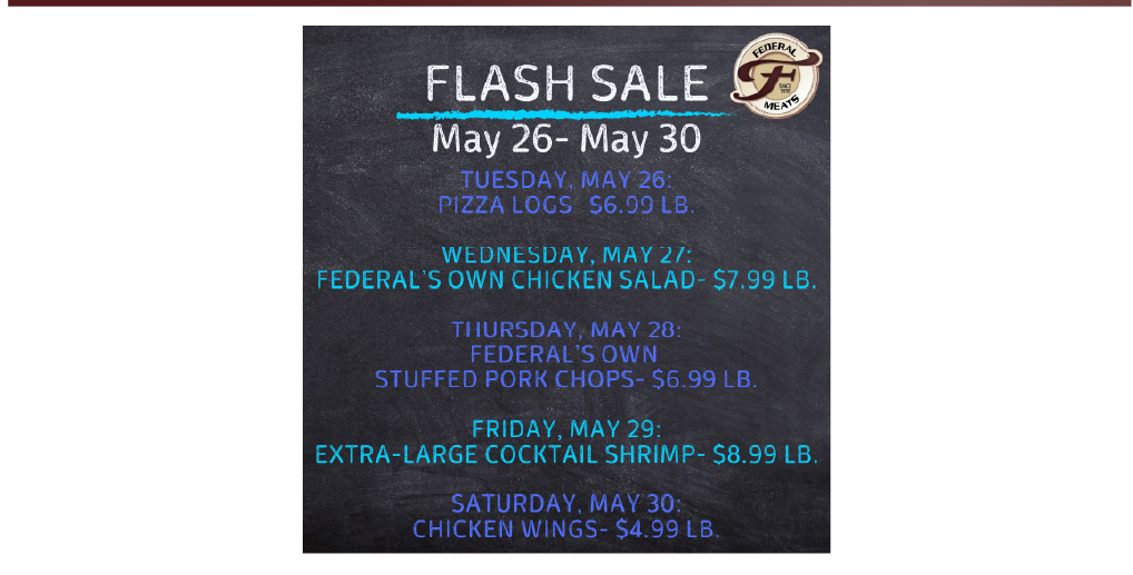Federal Meats Website Under Maintenance